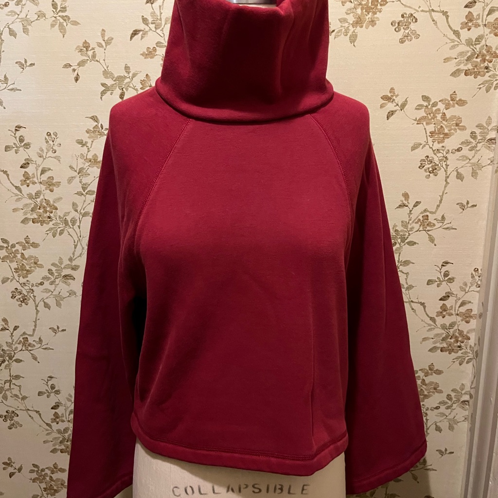 Cozy Red Fleece Sweater